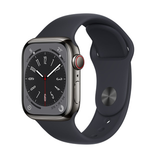 Apple Watch Series 8 GPS + Cellular 41mm Graphite Stainless Steel Case