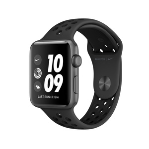 Apple Watch Nike+ GPS, 42mm Space Gray 