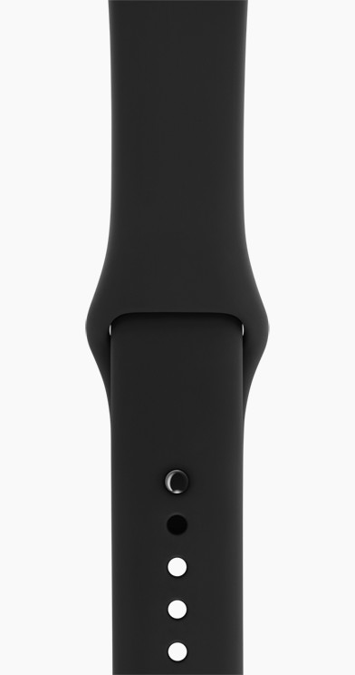 Apple Watch Series 3 GPS, 42mm Space Gray Aluminum Case with Black Apple Watch Series 3 GPS, 42mm Space Gray Aluminum Case with Black