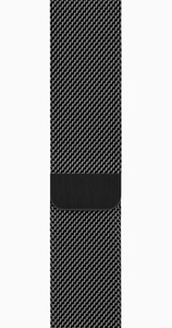 Apple Watch Series 5 GPS + Cellular 40mm Space Black Stainless Steel Case with Space Black Milanese Loop (MWWX2, MWX92)
