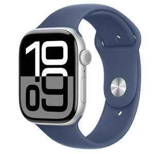 Buy Apple Watch Series 10 GPS + Cellular, 46mm Silver Aluminum 