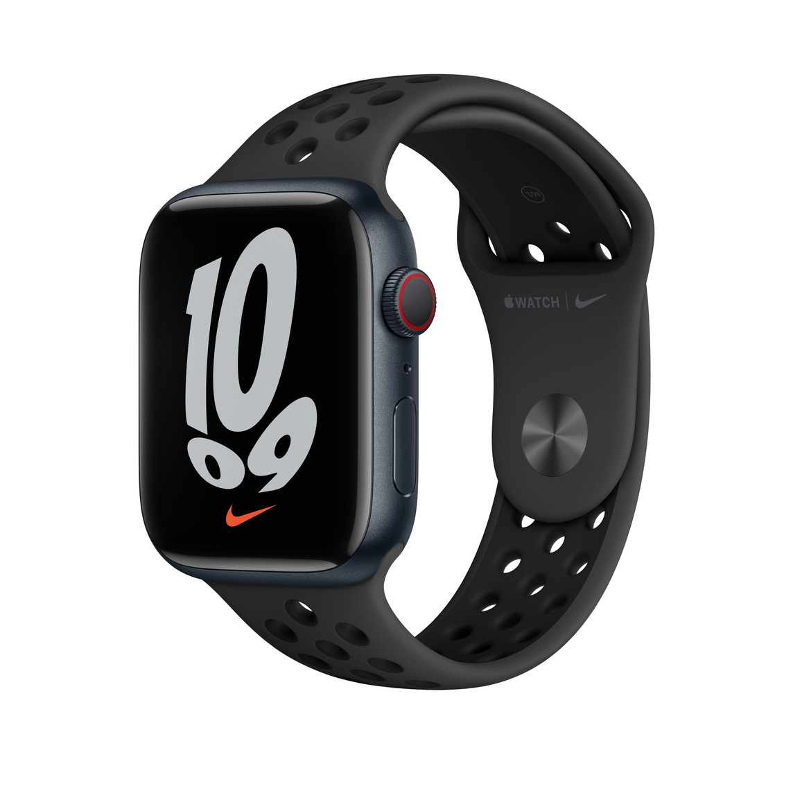 Refurbished Apple Watch Nike Series 7 GPS + Cellular, 45mm Refurbished Apple Watch Nike Series 7 GPS + Cellular, 45mm