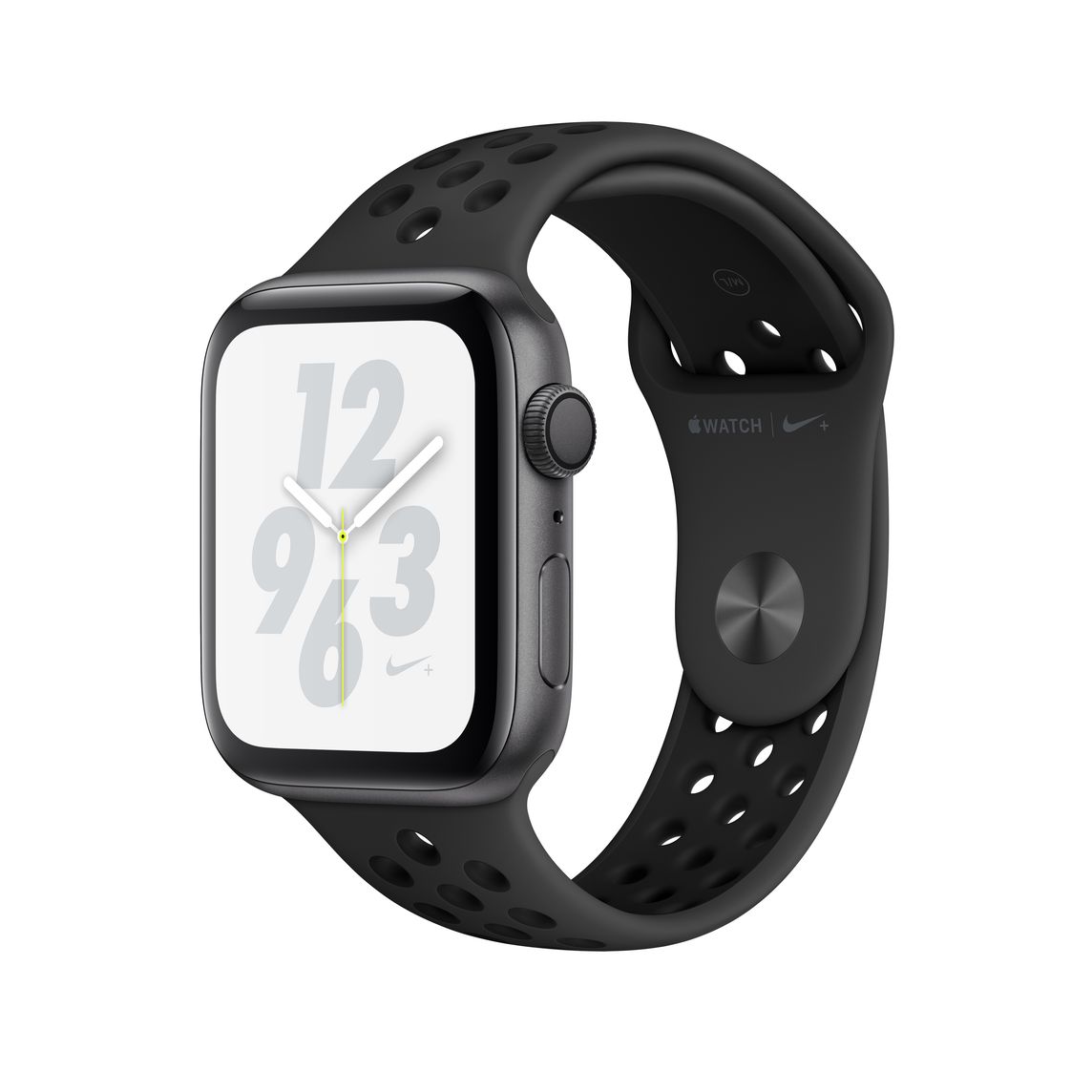 Refurbished Apple Watch Nike Series 4 Gps 44mm Space Gray Aluminum Case With Anthracite Black Nike Sport Band Apple