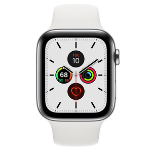 AppleWatch5 44mm ステンレス セルラーモデル-