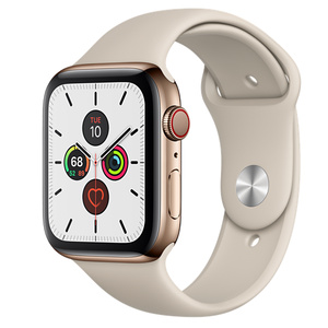 AppleWatch5 44mm ステンレス セルラーモデル-