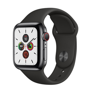 Apple Watch SE GPSモデル 40mmスペースグレイ アルミ美品！-