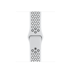 Refurbished Apple Watch Nike Series 5 GPS + Cellular, 40mm Silver Aluminum Case with Pure Platinum/Black Nike Sport Band - Apple Refurbished Apple Watch Nike Series 5 GPS + Cellular, 40mm Silver Aluminum Case with Pure Platinum/Black Nike Sport Band - Apple