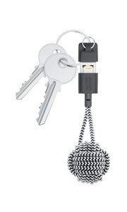 Native Union Key Lightning To Usb A Cable Black White Apple