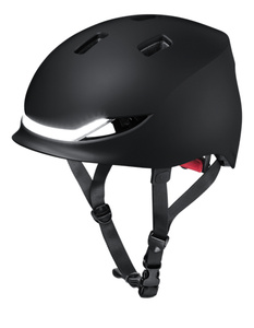 black bike helmet