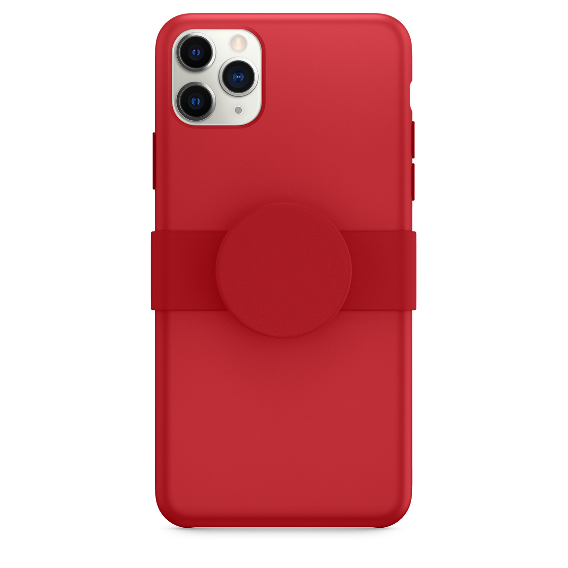 Popsockets Popgrip Slide For Iphone 11 Pro Max Red Apple