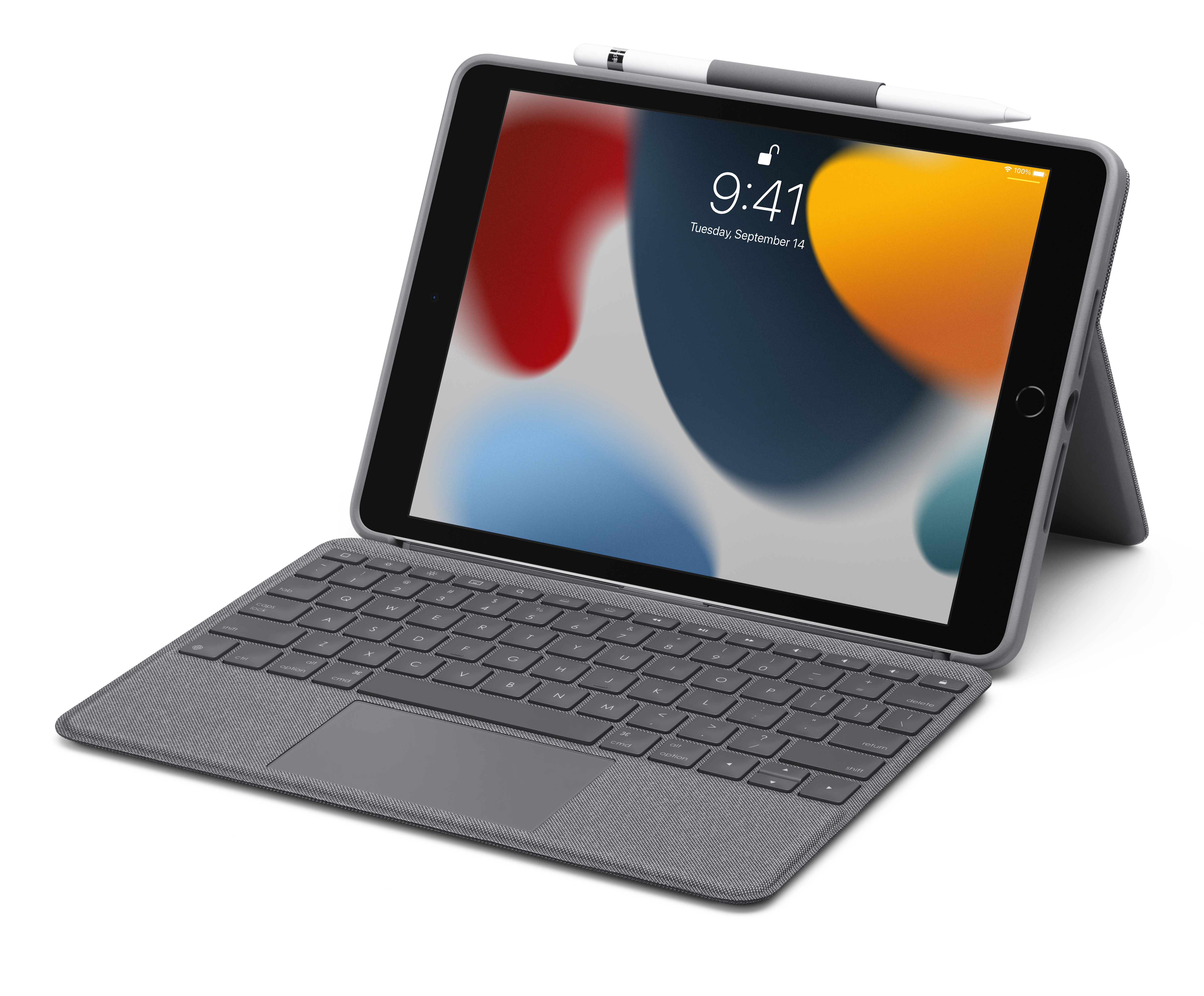 Logitech Combo Touch Keyboard Case With Trackpad For Ipad 8th Generation Apple