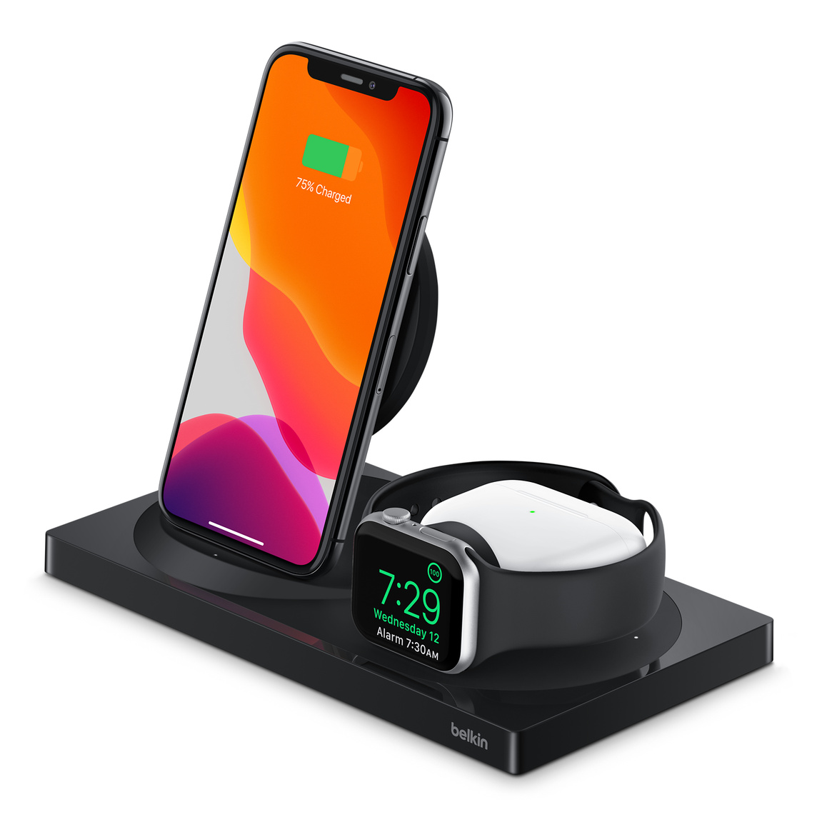 belkin boost charge 3 in 1 wireless charger for iphone apple watch airpods