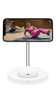 Belkin BOOST↑CHARGE™ PRO 2-in-1 Wireless Charger Stand with