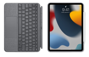Logitech Combo Touch Keyboard Case with Trackpad for iPad Air (5th  generation)