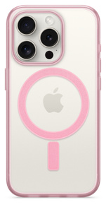 OtterBox Lumen Series Case with MagSafe for iPhone 15 Pro Pink Apple