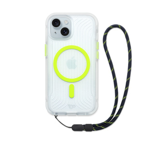 Tech21 FlexPro for iPhone 15 (MagSafe Compatible) - Clear - Apple 