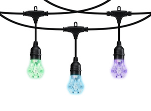 Nanoleaf Essentials Matter Smart Multicolor Outdoor String Lights Smarter Kit