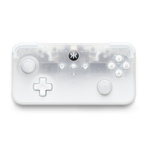 CRKD NEO S Controller, translucent white, 2 thumbsticks, X-Y-A-B buttons, action buttons, directional pad