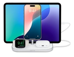 Zens 4-in-1 iPad MagSafe Wireless Charging Dock