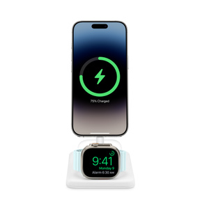 Chargeur Sans Fil Multifonction – Support Haut-Parleur, TF et