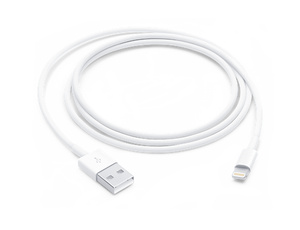 white usb cable