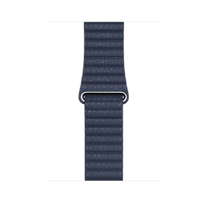 diver blue leather loop