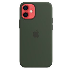 Iphone 12 Mini Silicone Case With Magsafe Cyprus Green Apple