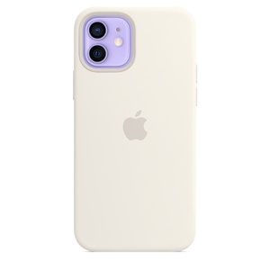 iPhone 12 | 12 Pro Silicone Case with MagSafe - White - Apple