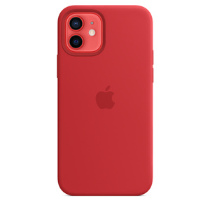 iPhone 12 | 12 Pro Silicone Case with MagSafe - (PRODUCT)RED - Apple