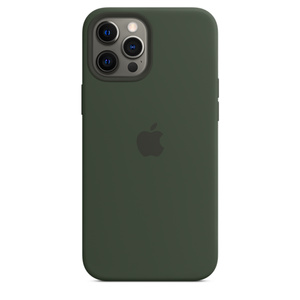Iphone 12 Pro Max Silicone Case With Magsafe Cyprus Green Apple