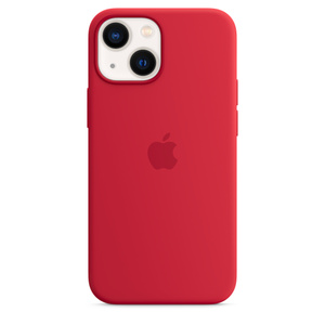 iPhone 13 mini Silicone Case with MagSafe - (PRODUCT)RED