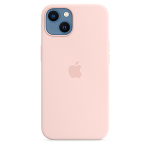 Iphone 13 Silicone Case With Magsafe Chalk Pink Apple