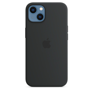 iPhone 13 Silicone Case with MagSafe - Midnight - Apple