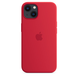 iPhone 13 Silicone Case with MagSafe - (PRODUCT)RED - Apple