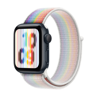 Buy Apple Watch SE GPS, 40mm Midnight Aluminum Case with Pride Edition ...