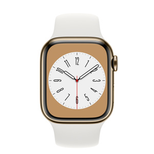 apple watch se gold with white band