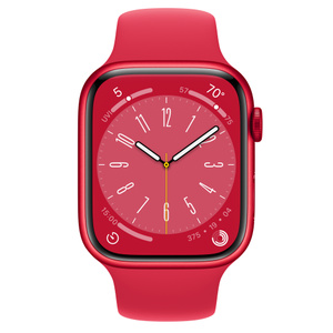 (PRODUCT)RED Aluminum Case with Sport Band - Red, 2