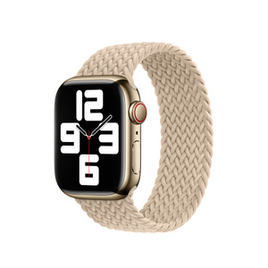 Apple 41mm Beige Braided Solo Loop - Size 1