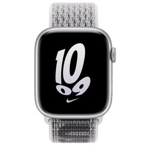 Apple watch nike+ silver aluminium case with summit white nike sport loop clearance
