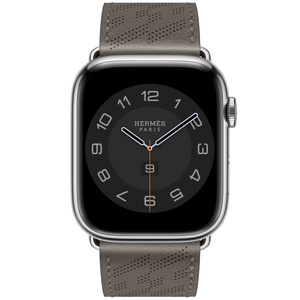 Apple Watch Hermès Series 8 GPS + Cellular, 45mm Silver Stainless Steel