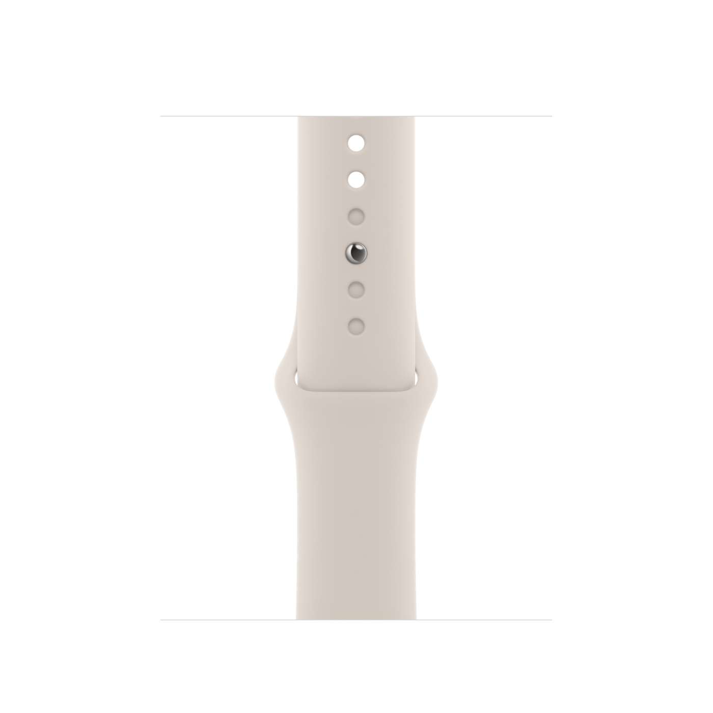 Apple Watch SE GPS, 40mm Starlight Aluminum Case with Starlight Sport Band - S/M Apple Watch SE GPS, 40mm Starlight Aluminum Case with Starlight Sport Band - S/M