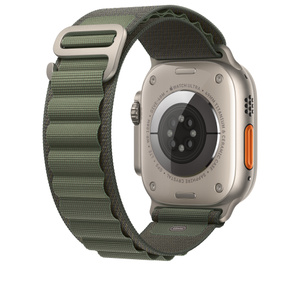 49mm Green Alpine Loop - Medium - Apple