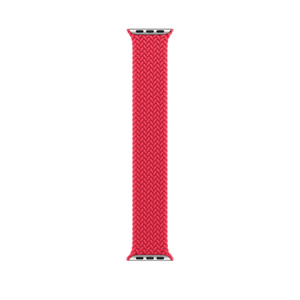 (PRODUCT)RED Braided Solo Loop band, woven polyester and silicone threads with no clasps or buckles