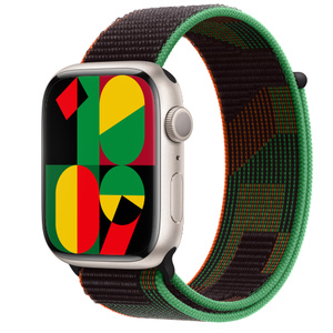 Buy Apple Watch Series 8 GPS, 45mm Starlight Aluminum Case with Black Unity  Sport Loop - Apple