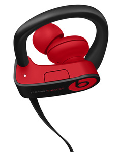 Powerbeats3 Wireless Earphones The Beats Decade Collection Defiant Black Red