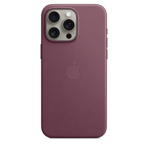 iPhone 15 Pro Max FineWoven Case with MagSafe Mulberry Apple