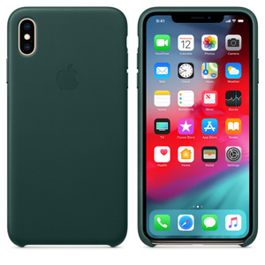 Iphone Xs Max Leather Case Forest Green Education Apple Ca