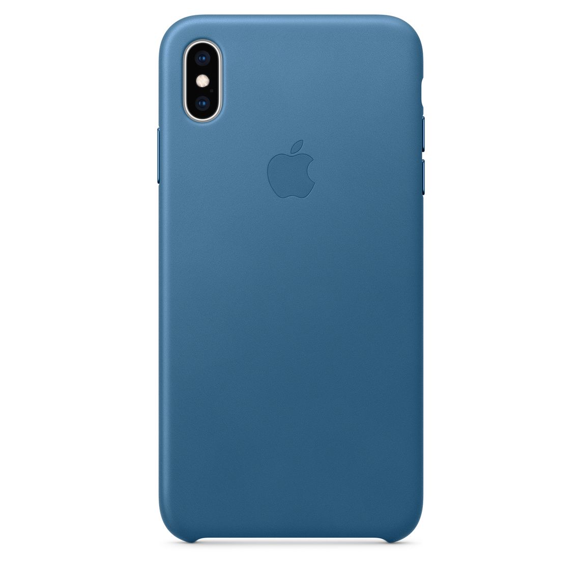 iphone xs leather case - cape cod blue iphone xs leather case - cape cod blue