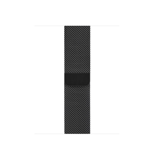 space black milanese loop