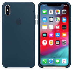 iPhone XS Max Silicone Case - Pacific Green - Apple (CA)